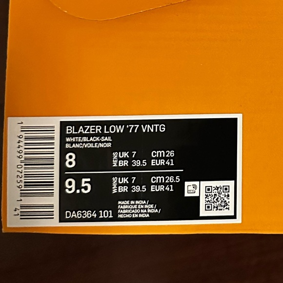 Nike Blazer Low ‘77 VNTG - Picture 3 of 10